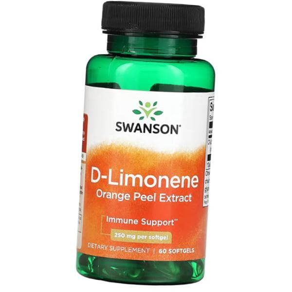Orange Peel Extract, D-Limonene Orange Peel Extract 250, Swanson 60gelcaps (71280339) 60softgels