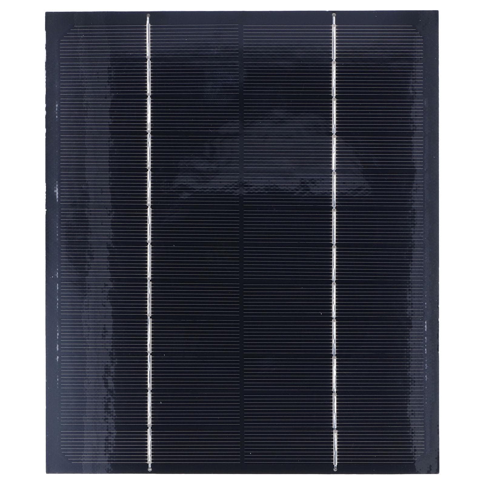 Solar Panel Waterproof 6W 12V DIY Solar Panel for Solar Toys/Lights/Displays Scientific Projects
