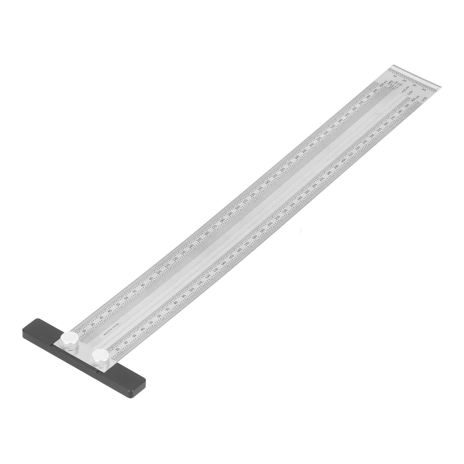 Woodworking Scribing T Rules Accuracy Marking Positioning Scribing T Ruler for Woodworking