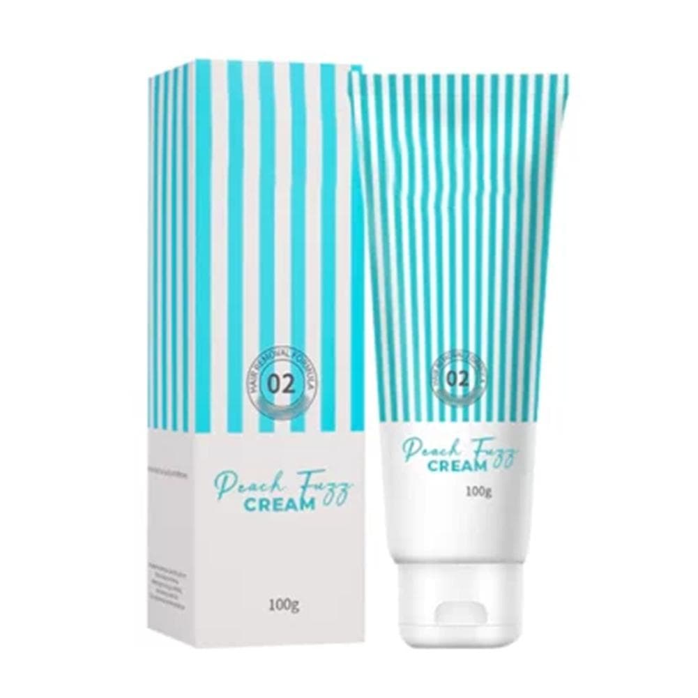 100g Skinetic Peach Fuzz Hair Removal Cream, Peach For Women New Remover Face Fuzz 100g blue