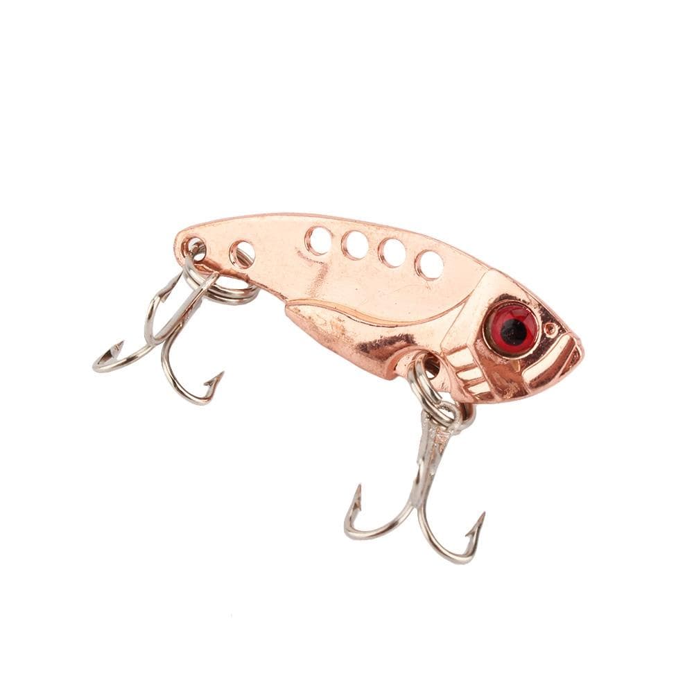 Hot Lot 1pc Metal Sequin Fishing Lures Bass Spoon Crank Bait Tackle Hook