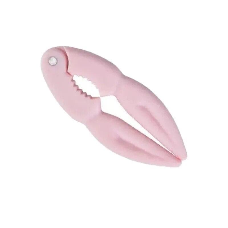 Creative Crab Crackers Sheller Home Convenient To Eat Crab Tools Walnut Nut Sheller Multifunctional Kitchen Seafood Tools pink