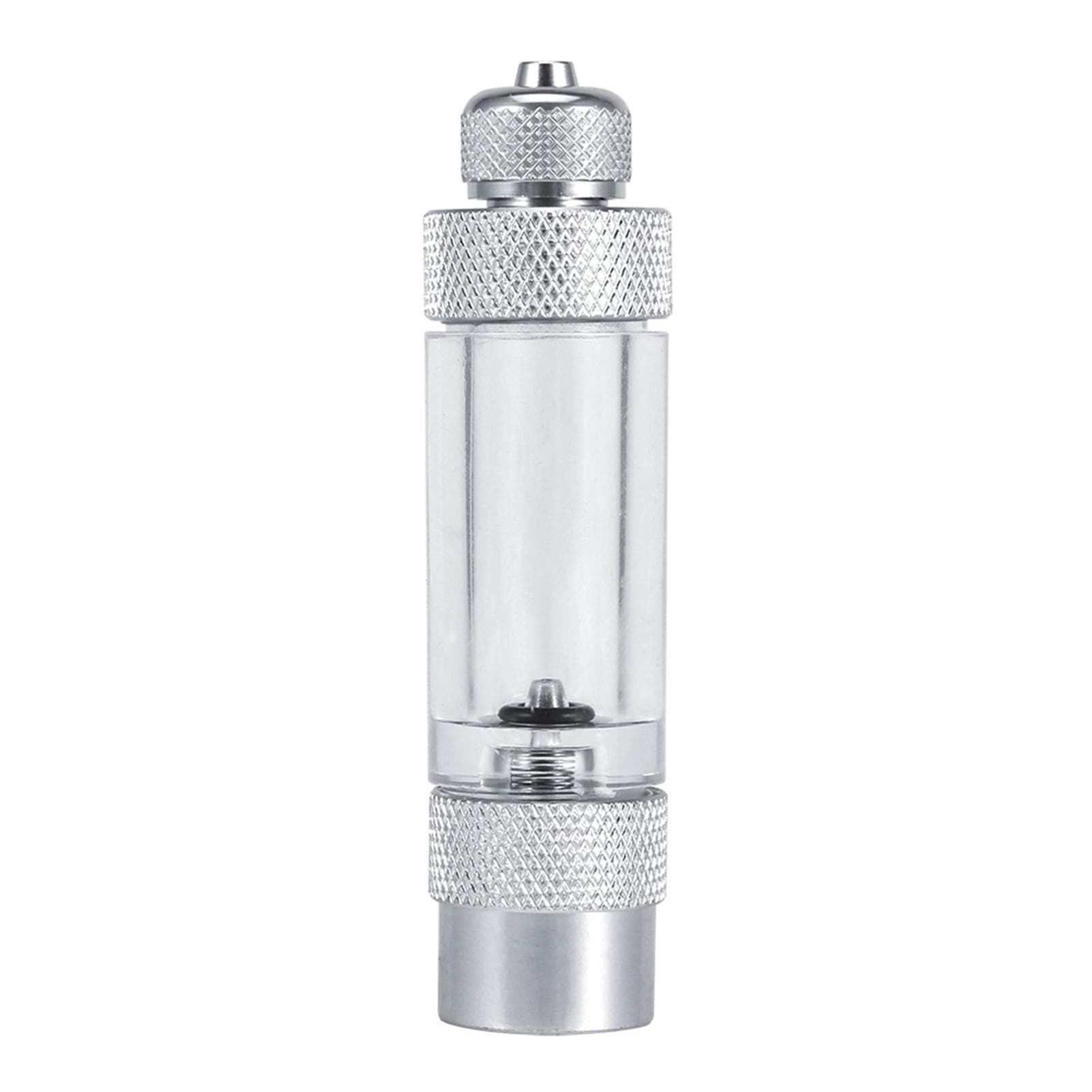 Aquarium Plant Aluminium CO2 NOn return Bubble Counter Fish Tank Tool(Single Head)