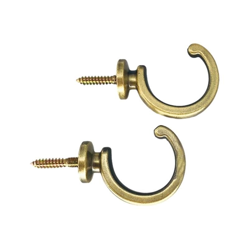 1pcs  Home Hardware Curtain Tieback European Wall Hook Curtain Buckle,U - Shaped Curtain Hooks Buckle Accessories Handle Feel orange