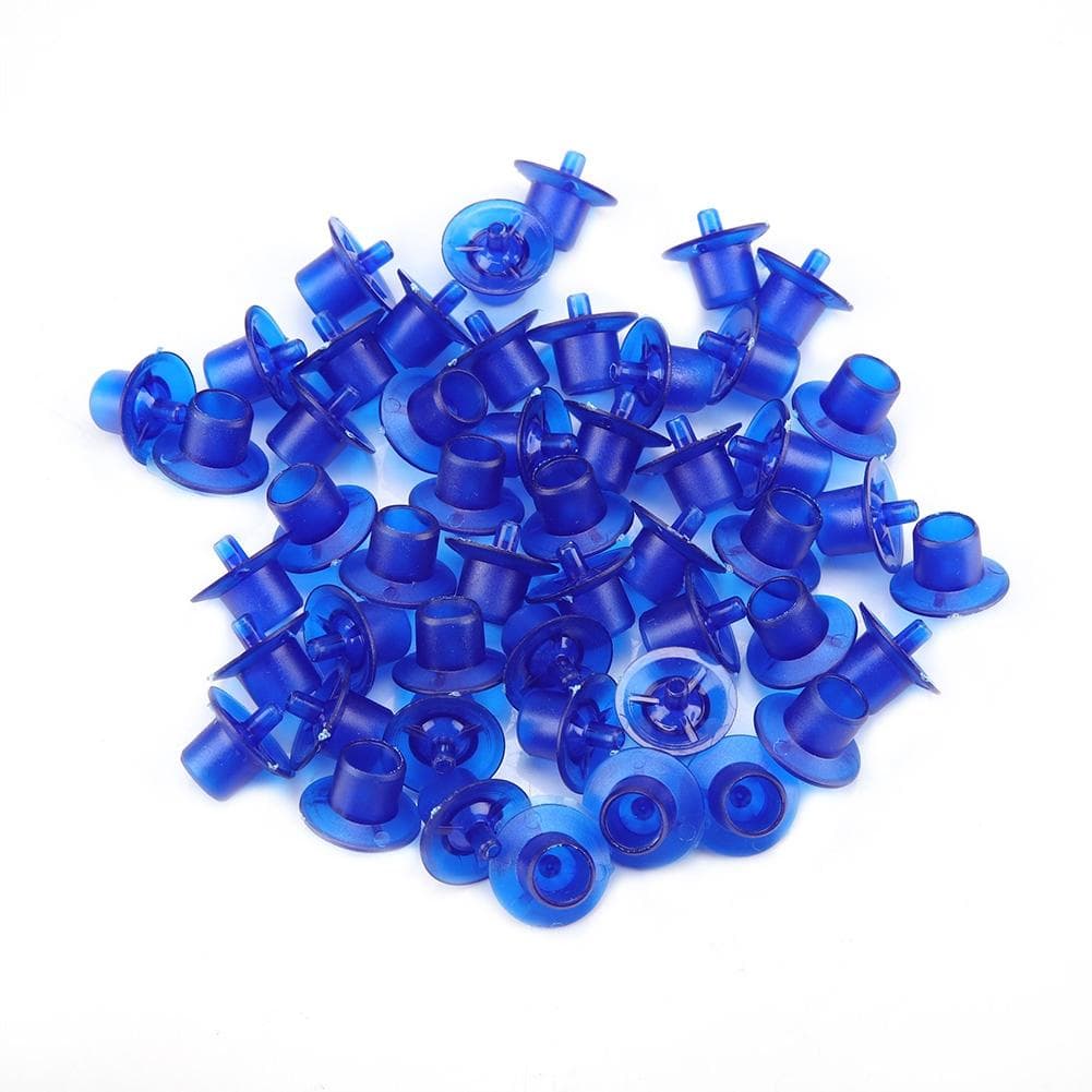 50pcs Beekeeping Queen Rearing Cell Cups Bee Keeper Equipment Tool Apiculture Supply Yellow Blue
