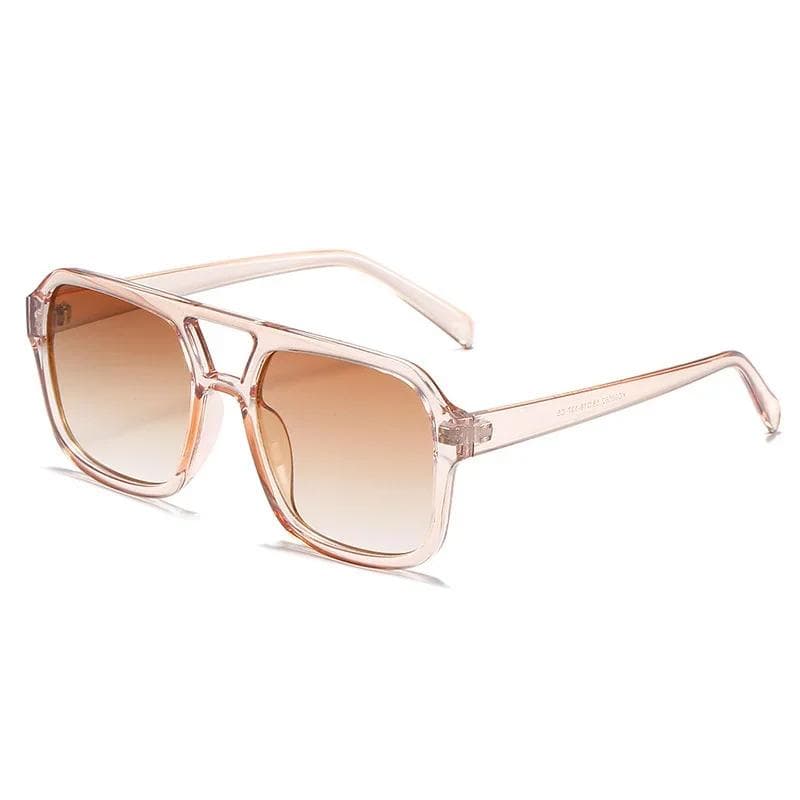 Vintage Square Sunglasses Women Retro Candy Colors Mirror Eyewear Fashion Designer Sun Glasses Female Oculos De Sol As shown in Figure