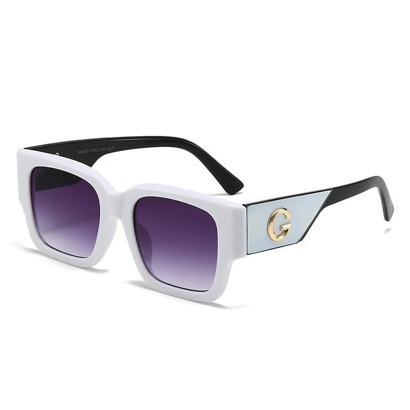 Luxury Brand G Fashion Sunglasses Unisex Square Designer Glasses UV400 Protection Stylish Eyewear