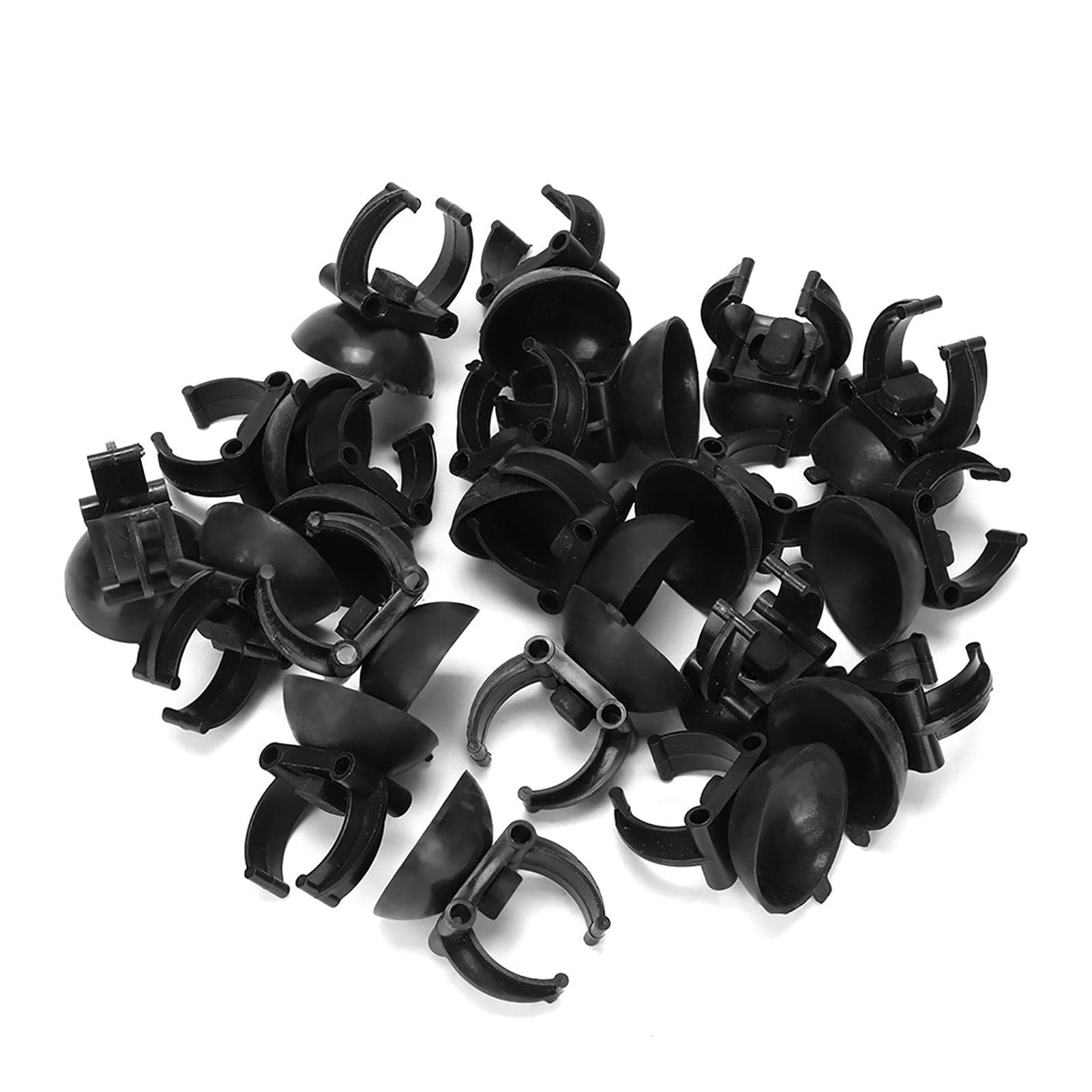 20PCS/Set Aquarium Heating Rods Clips Fish Tank PVC Suction Cup Air Line Pipe Tube Holder