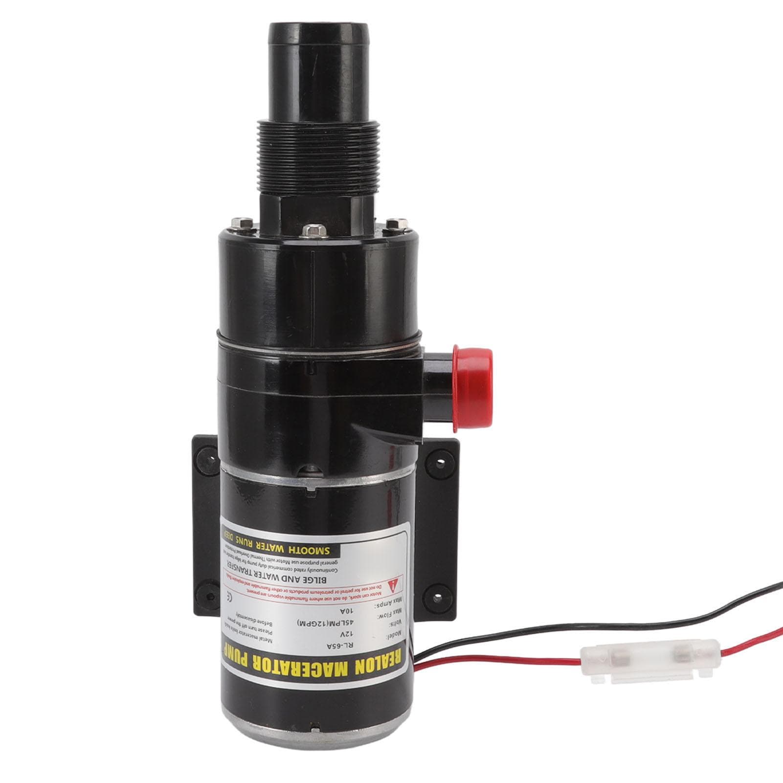 Waste Water Pump Prevent Clog Multi Protection Efficient Macerator Pump for Toilet RV Yacht Kitchen