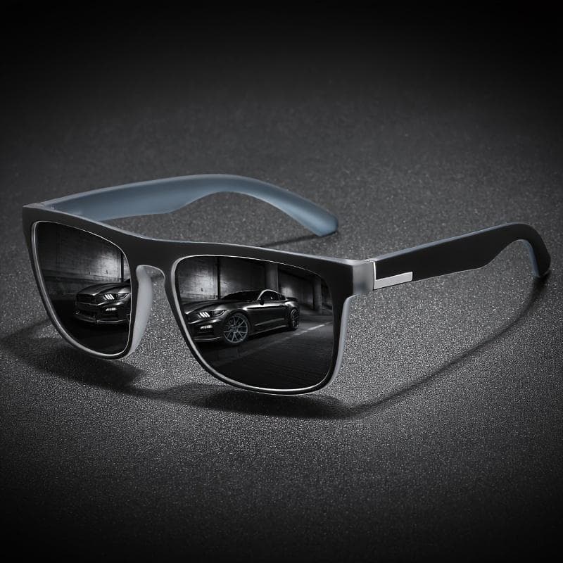 Square Gradient Multicolor Sunglasses Anti Glare UV Protection For Summer Vacation Travel Driving Fishing Outdoor