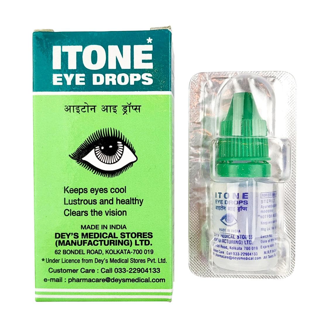 Ayton: eye drops (10 ml), Itone Eye Drops, Dey's Medical