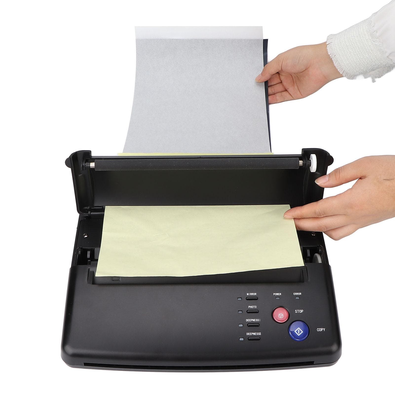 Tattoo Stencil Transfer Machine Thermal Copier with 50 Tattoo Stencil Transfer Paper for Tattoos UK Plug
