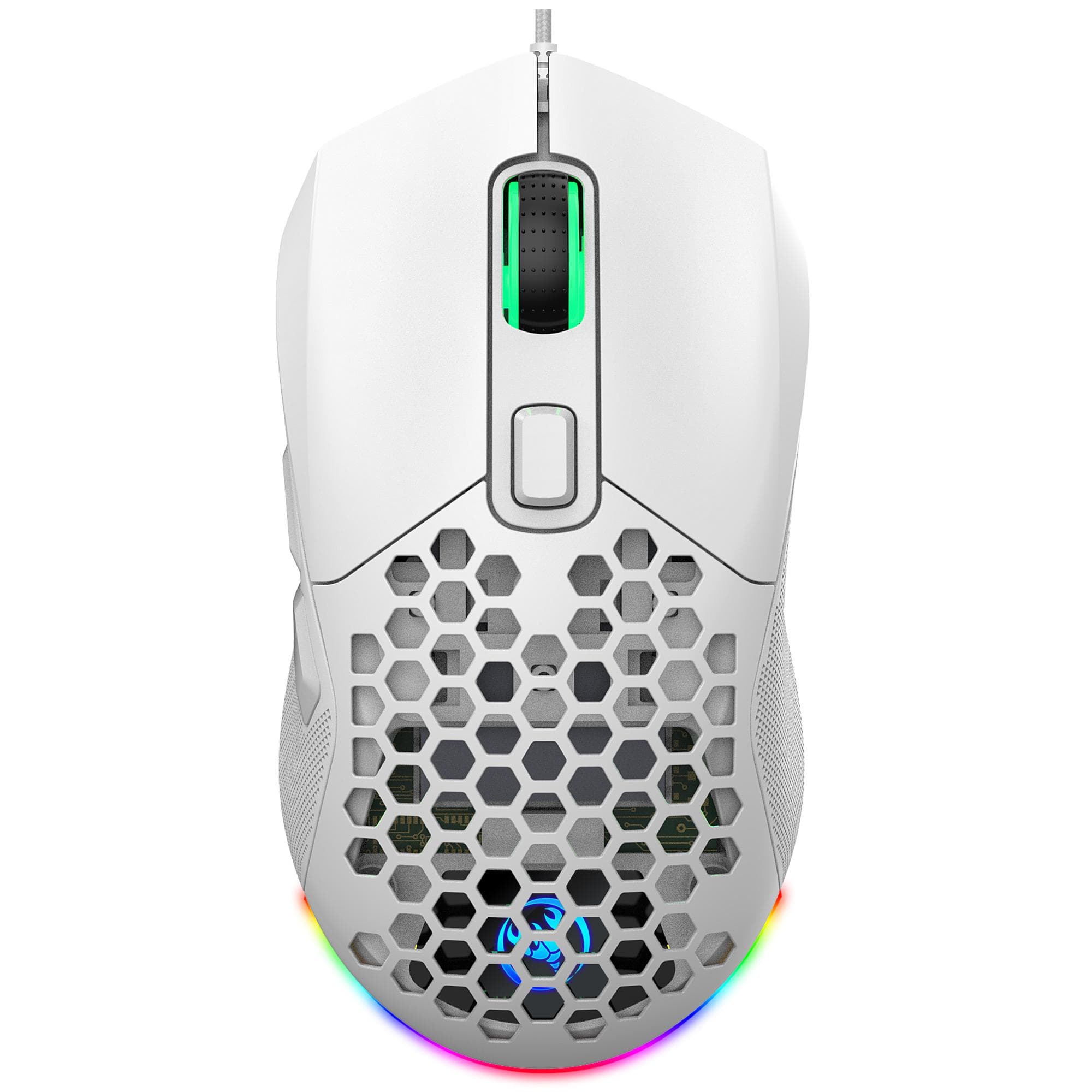 HXSJ X300 RGB Gaming Mouse Backlit Wired Ergonomic 6 Button Programmable Mouse with Macro Recording