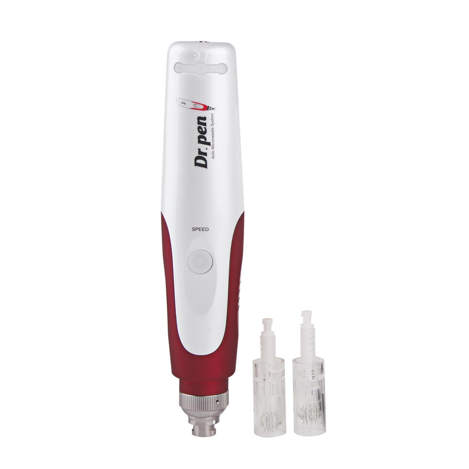 Wirelessly Rechargeable Dermapen Micro Needling Pen Efoliate Shrink Pores Mesotherapy Auto Micro UK Plug