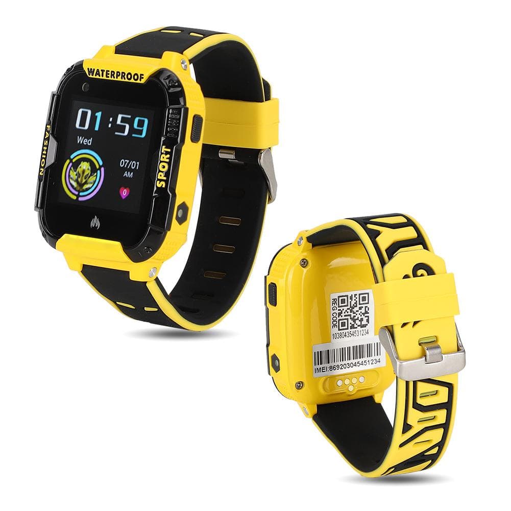 1.44 Inch HD Color Touch Screen 4G GPsAGPsWiFiLBS Positioning SOS IP68 Waterproof Smartwatch(Asian