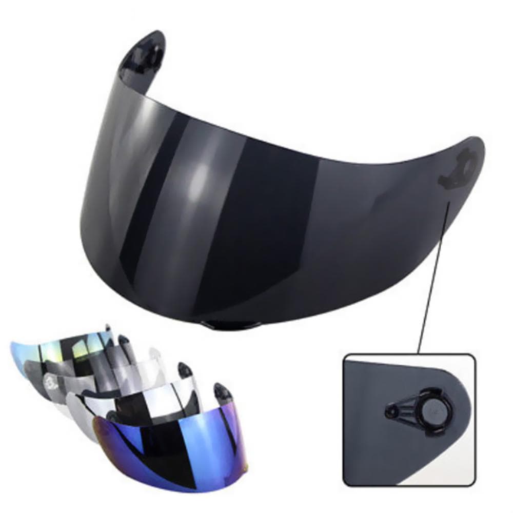 Motorcycle Wind Shield Helmet Lens Visor Full Face Fit for AGV K1 K3SV K5 brown