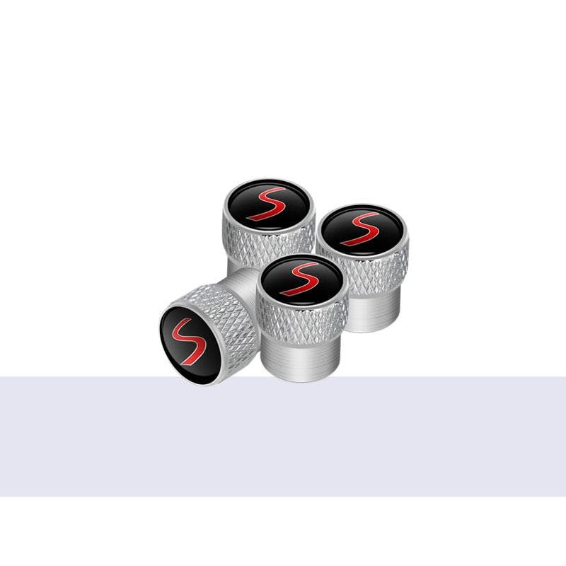 Car-styling Wheel Tire Valve Stem Caps For Cooper JCW F55 R52 R53 Clubman Countryman Paceman Roadster Dust Cover Auto