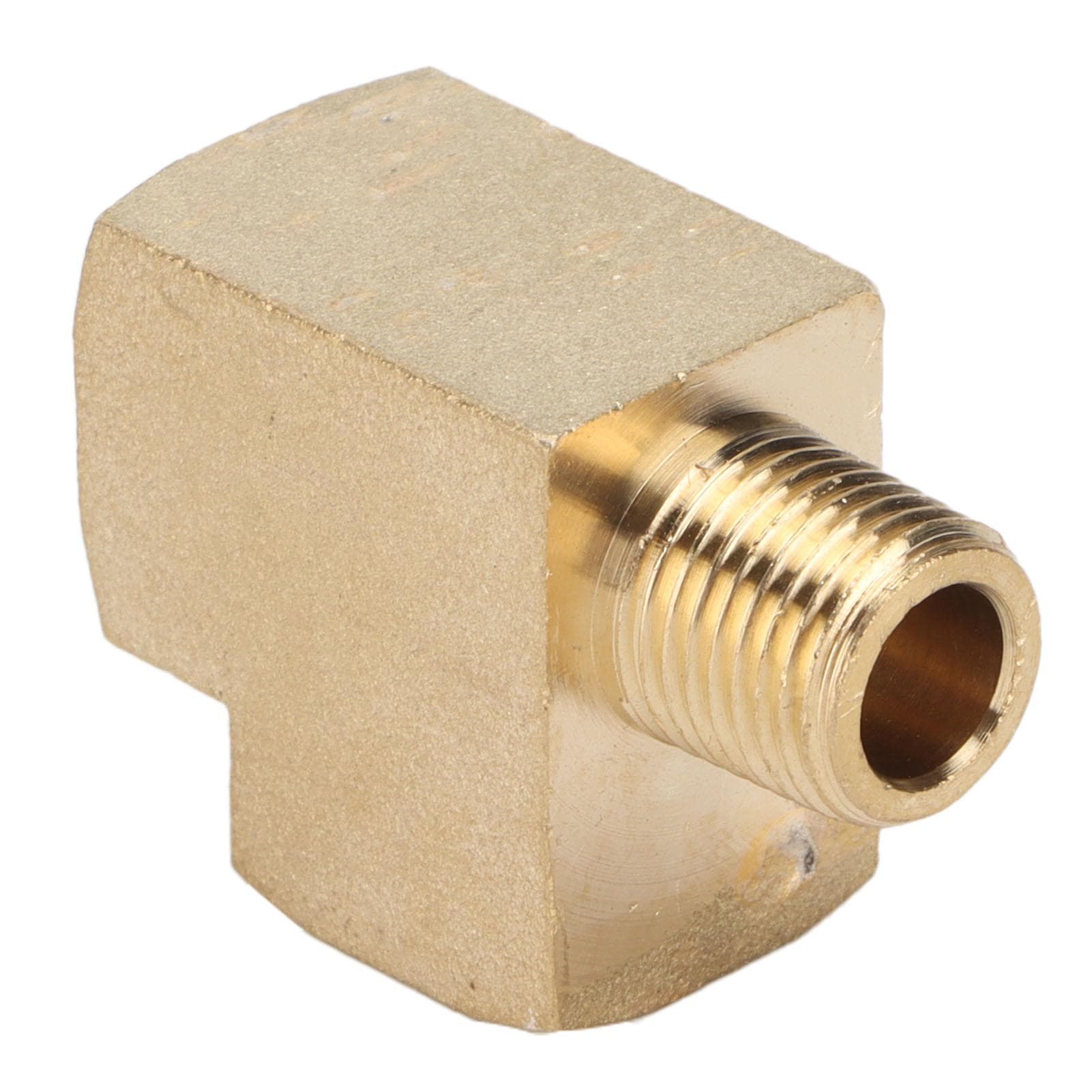 Brass Pipe Tee Car Solid Street Pipe External Thread 18in NPT Malex18in NPT 1000 PSI