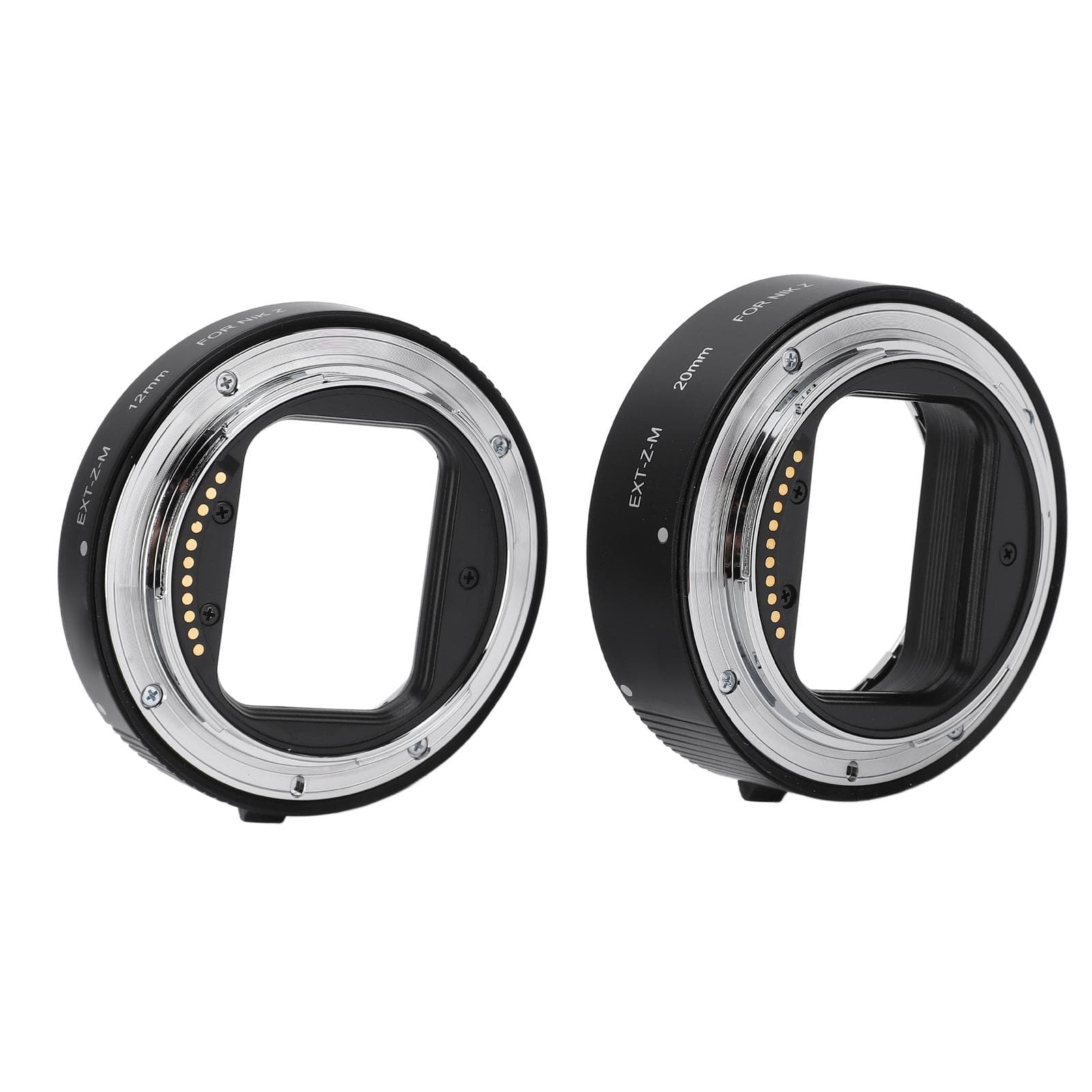 12mm 20mm Auto Focus Macro Extension Ring Set for Nikon Z5 Z6 Z6II Z7 Z7II Z50 Z Mount Camera