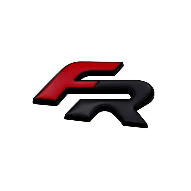 Metal 3D FR Car Front Grill Badge Car Body Emblem Sticker Decal for Leon FR+ Cupra Ibiza Altea Exeo Formula Racing Styling Car Accessories 8# Badge Sticker