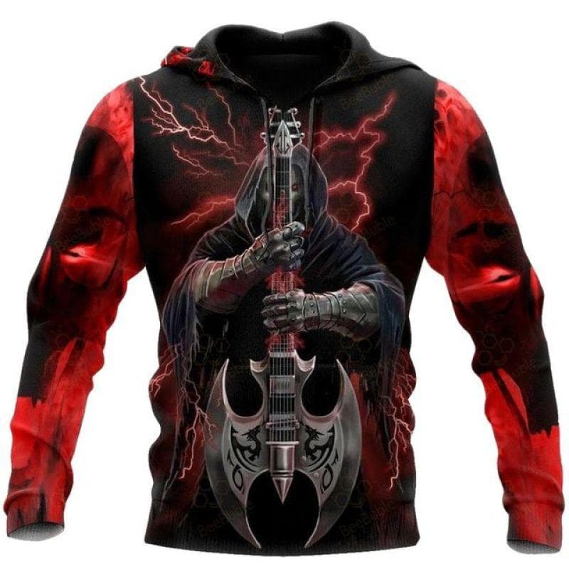 Men's Hoodies Sweatshirt 3D Print Horror Skull Streetwear Harajuku Pullover Hip Hop Jacket Men Women Tracksuit Oversized Hoodie S