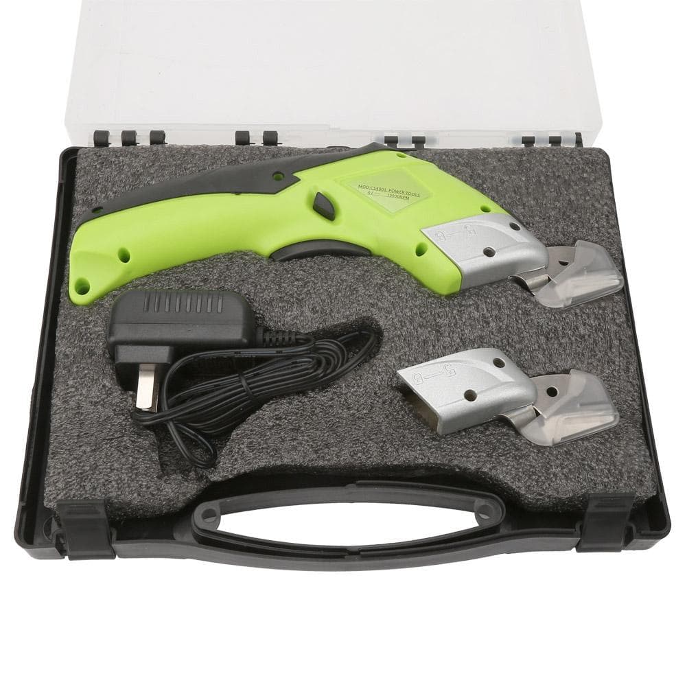 Portable Carbon Steel Blade Charged Plastic Cordless Electric Cutting Scissor