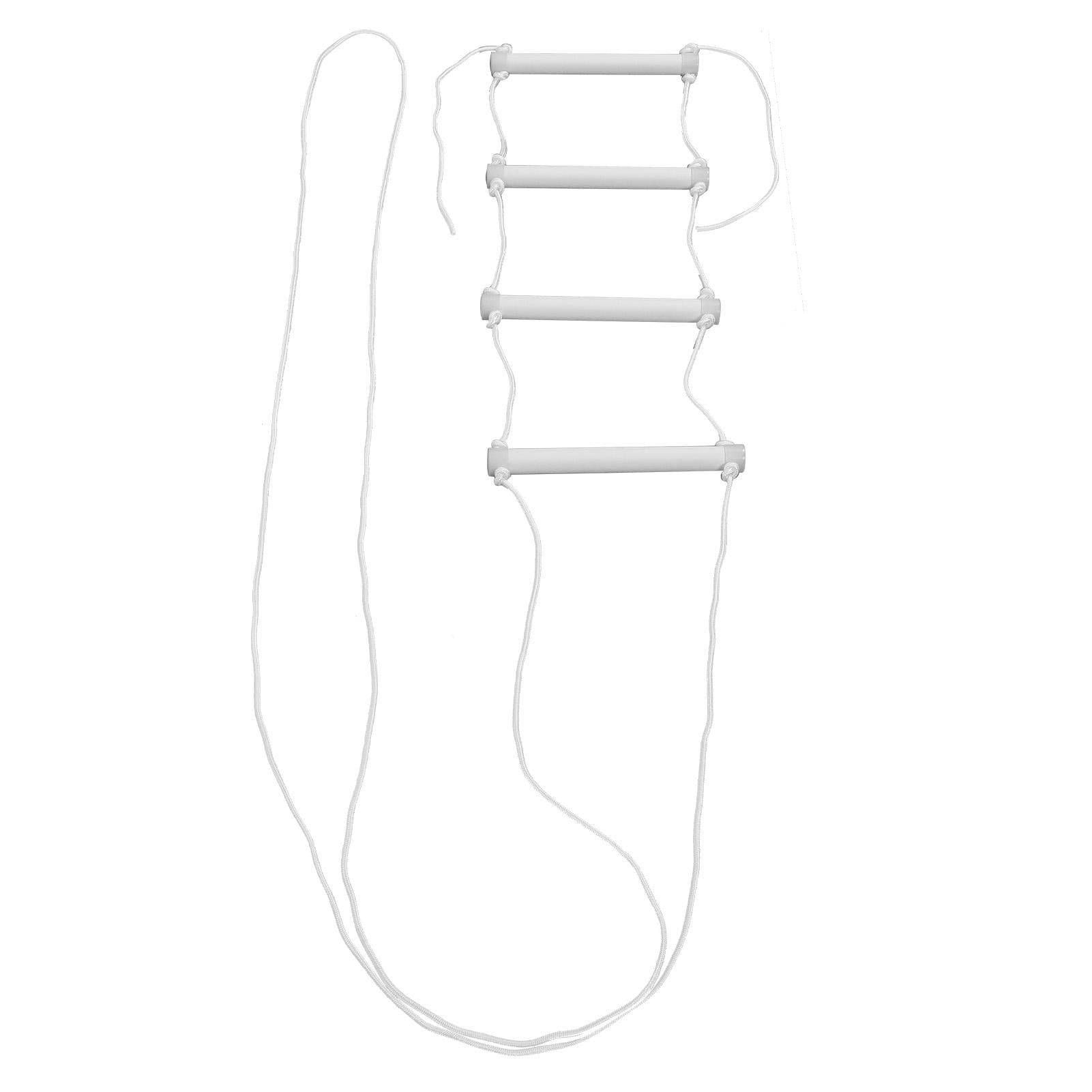 Bed Ladder Assist Luminous Portable Universal Handle Grip White Bed Ladder Rope for Elderly