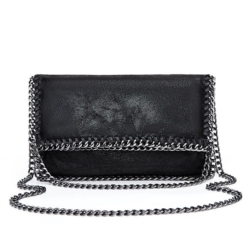 Spring/summer Multi-functional Foldable Women's Bag Casual Shoulder Bag Fashion Commuter Crossbody Bag Chain Bag Women black