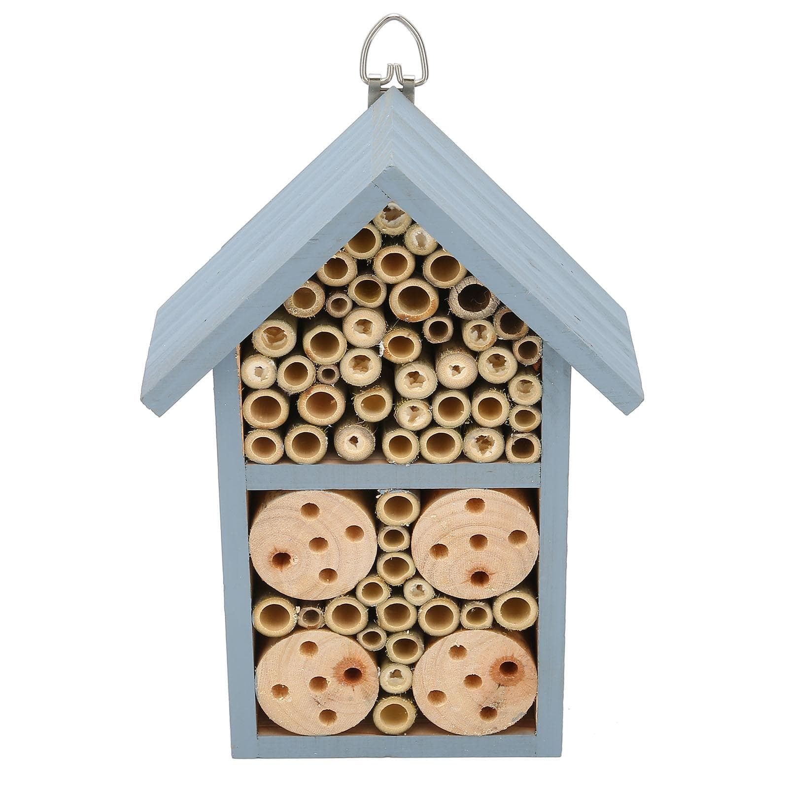 Wooden Insect House Hanging Insect Hotel Shelter for Butterflies Bees Garden Supplies