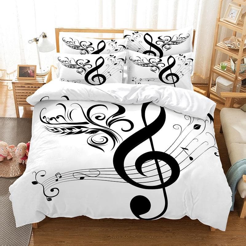bedding set duvet cover set 3d bedding digital printing bed linen queen size bedding set fashion design EU single(135x200cm)