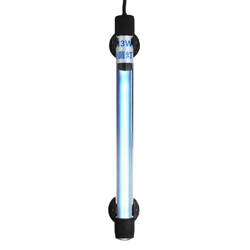 11W UV Light Sterilization Lamp Submersible Ultraviolet Sterilizer Water Disinfection for Aquarium 13W&US Plug