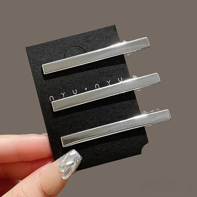 Hair Clips for Women Elegant Metal Duckbill Clip Gilrs Hairpins Side Bangs Barrettes Girls Hair Accessories 6