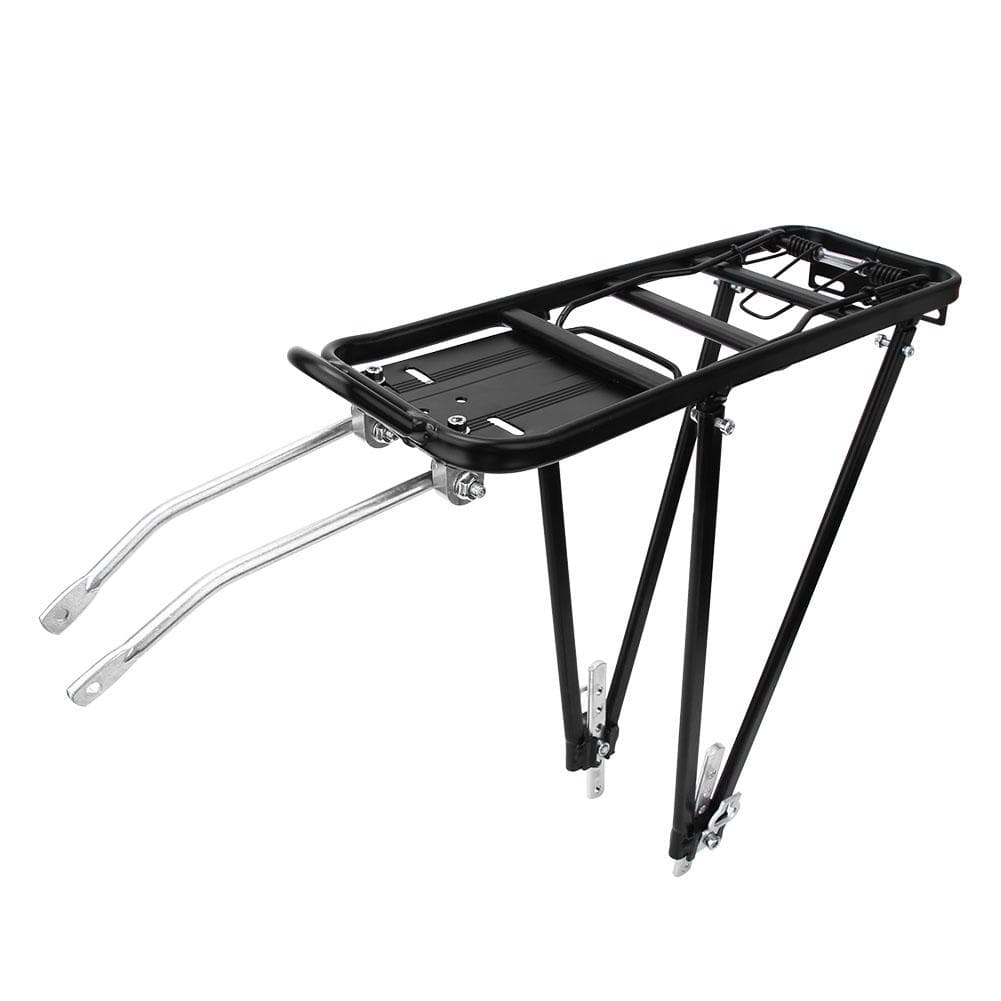 Aluminum Alloy Adjustable Bike Rear Rack Bicycle Touring Carrier for Disc V Brake Mount