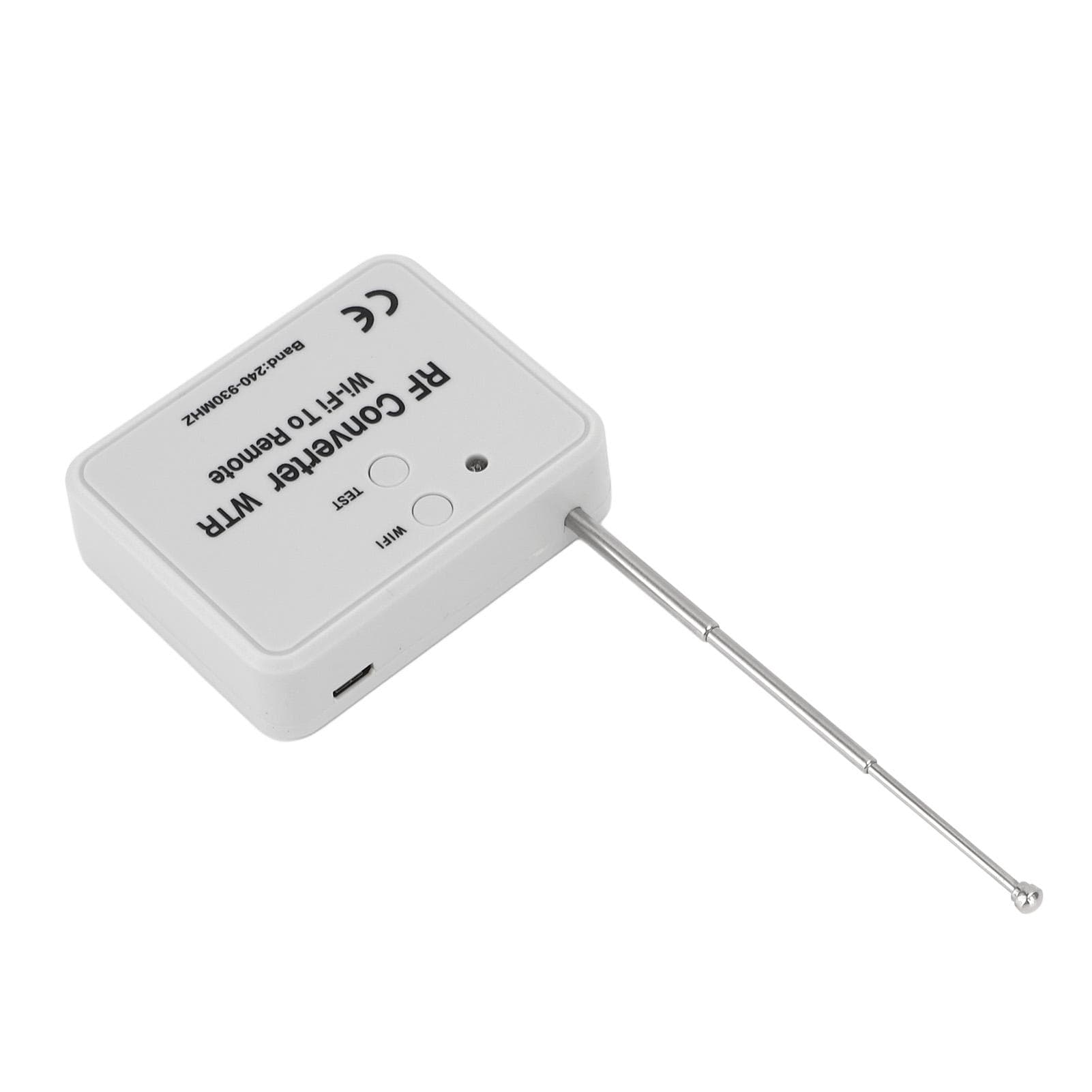 WiFi to RF Converter 240-930MHz WiFi Remote Control Converter for Household Appliances Curtains