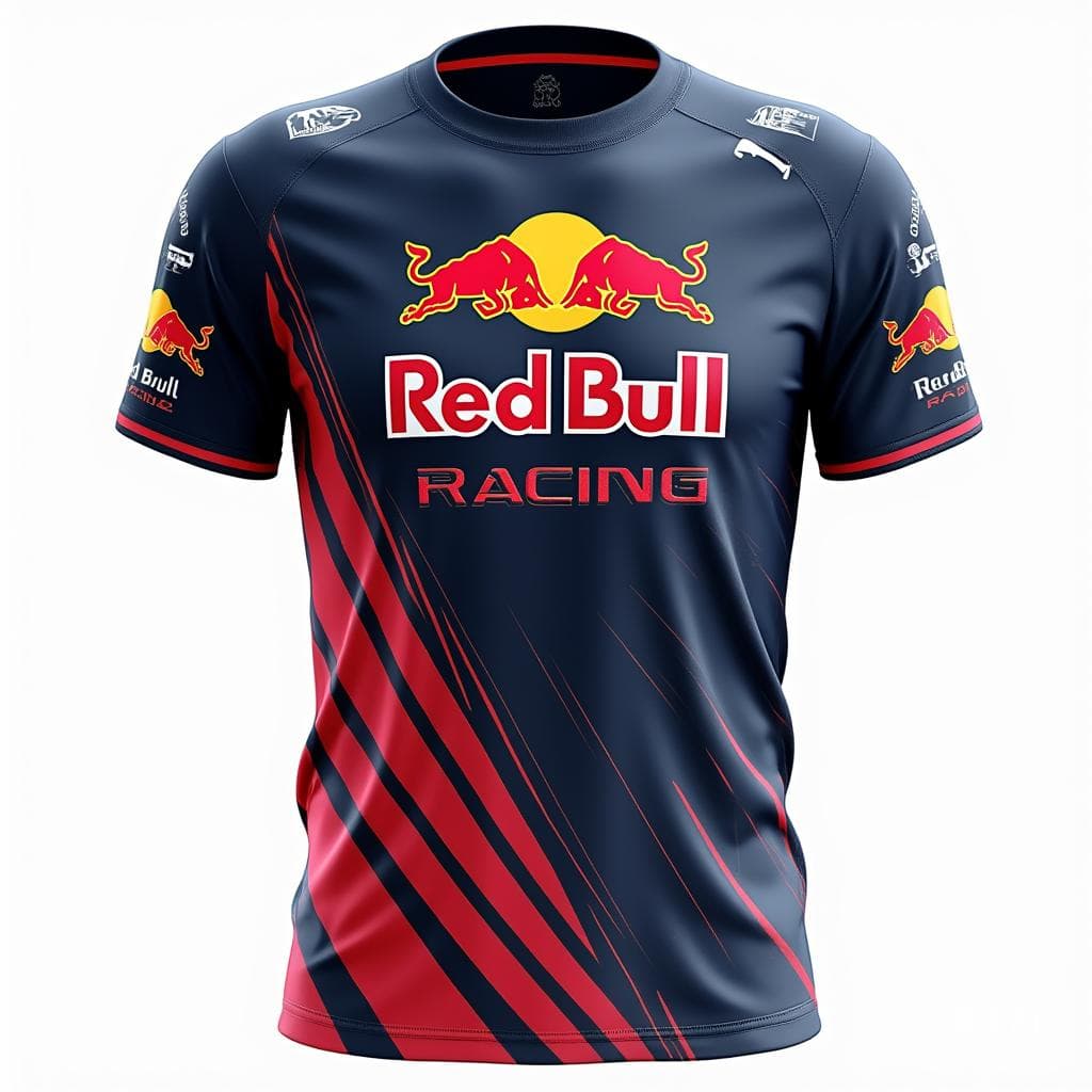 Men's Summer Red Bull High-end Brand Short-sleeved T-shirt Fashionable Loose Top Outdoor Extreme Sports Red Bull Cycling Suit 4XL