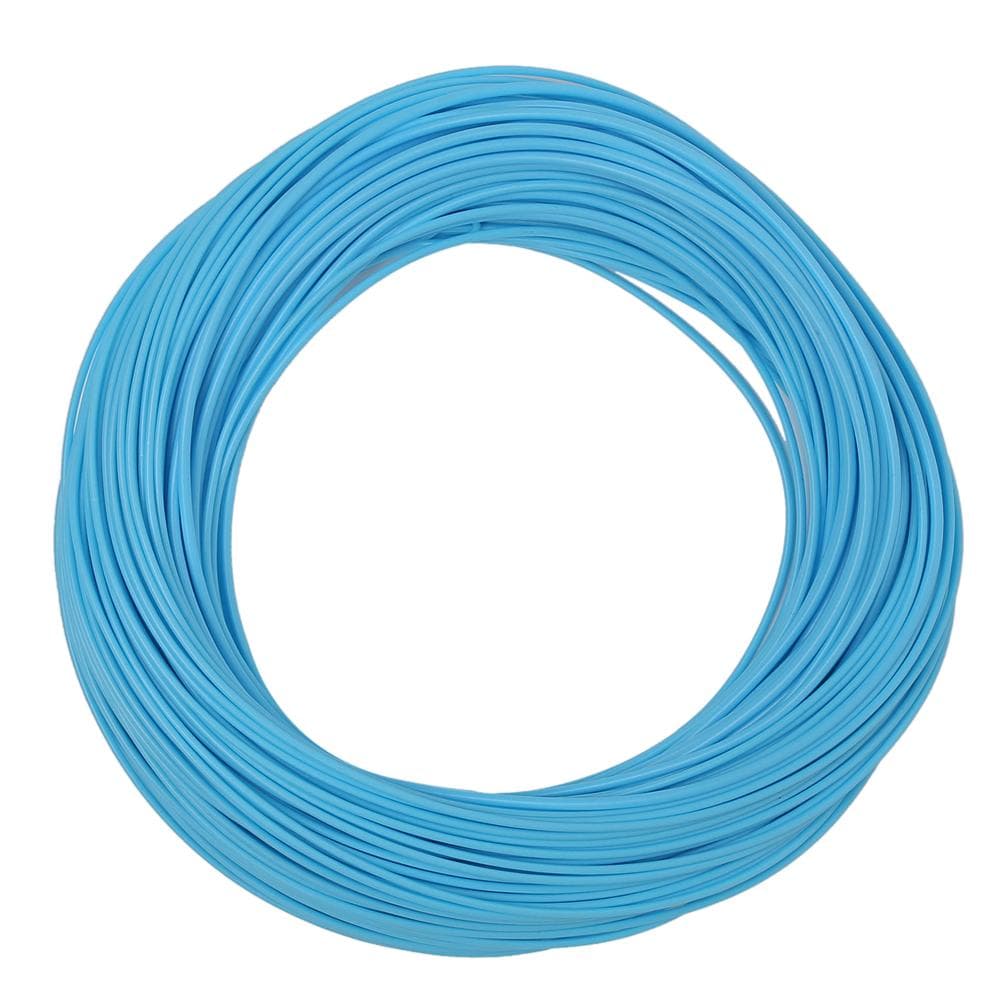 Kylebooker WF3F-WF8F WITH WELDED LOOP Fish Line Weight Forward FLOATING 100FT Fly Fishing Line WF8F blue