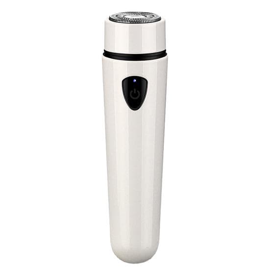 Baorun Practical USB Shaver High Efficiency Easy to Operate 350mAh Rechargeable Electric Shaver for Office white