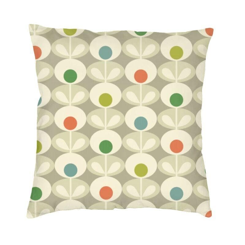 Luxury Orla Kiely Cushion Cover Soft Scandinavian Floral Throw Pillow Case Decoration Pillowcase 45x45cm 18x18in