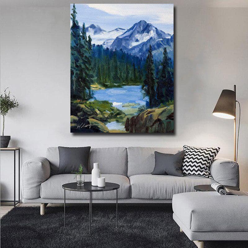 5d Diy Diamant Mosaic Diamond Embroidery Landscape Painting Broderies Diamond Painting 20X30