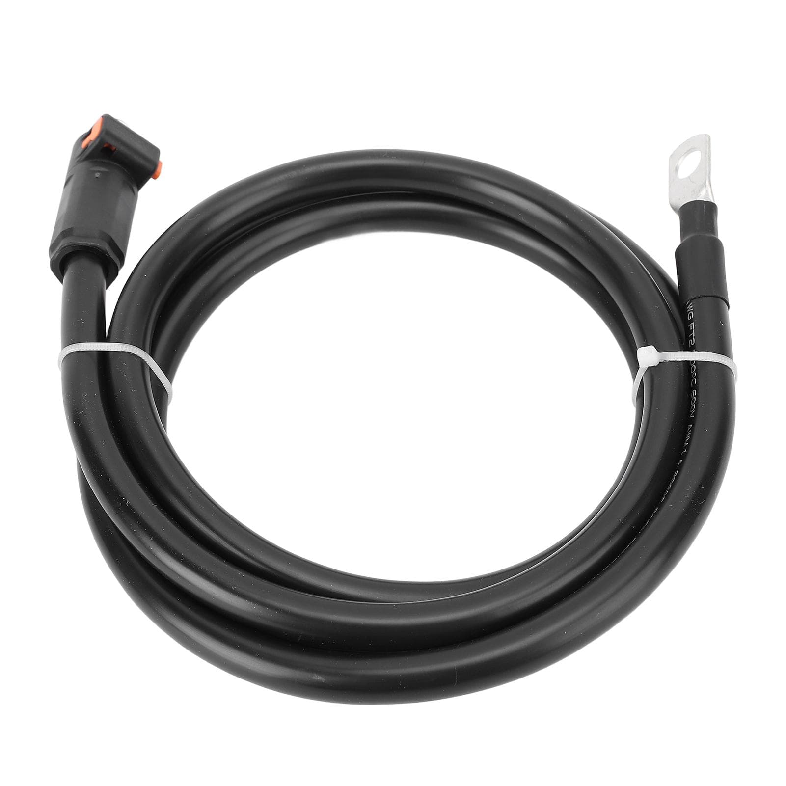 4 AWG Power Cable External Negative Battery Box Cord Straight Plug and SC25-8 Terminal for Car Boat 1m / 3.3ft