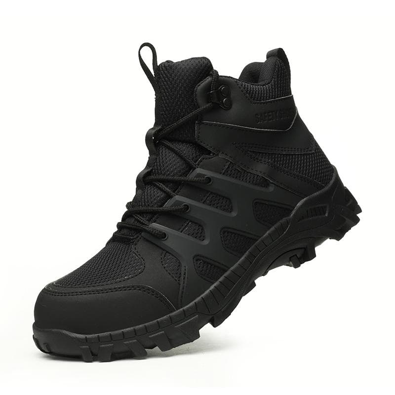 New Men Work Safety Shoes Anti-puncture Working Sneakers Male Indestructible Work Shoes Lightweight Male Platform Boots 40