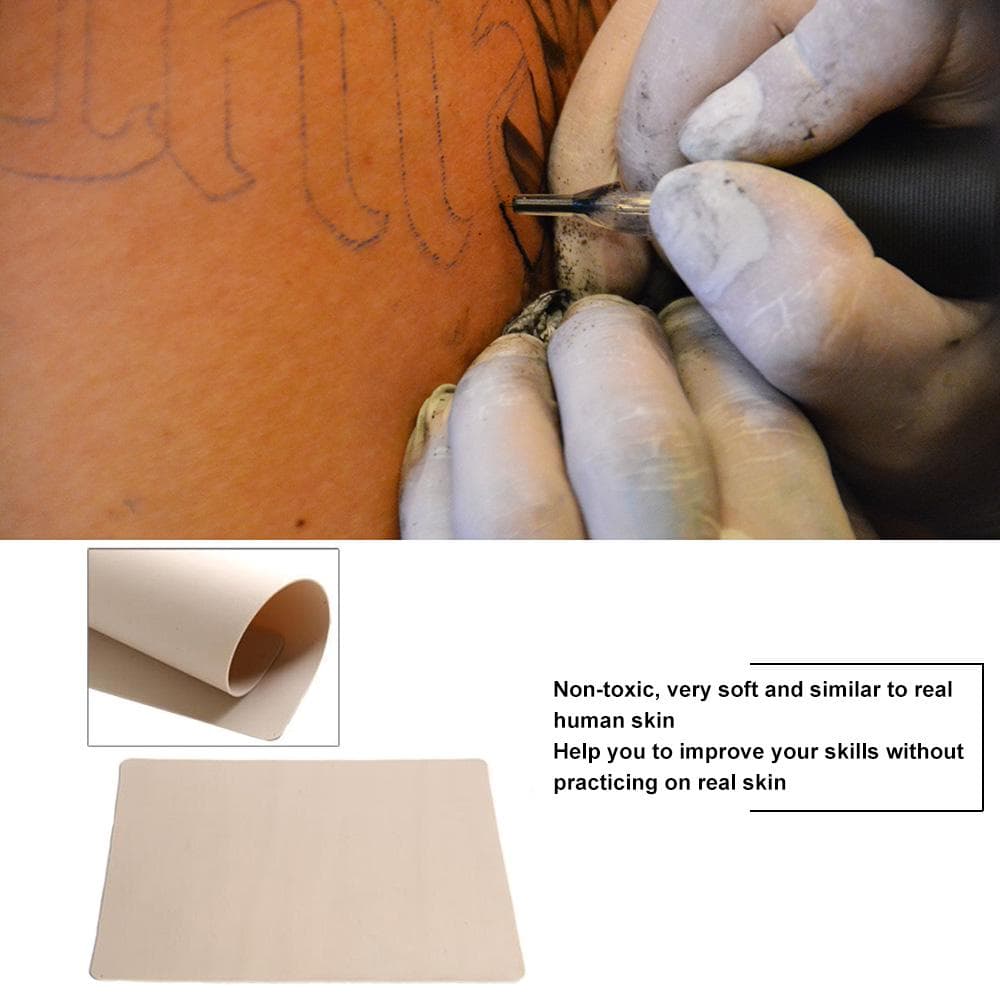 Tattoo Practice Skin Sheet Blank Plain for Tattoo Needle Machine Supply