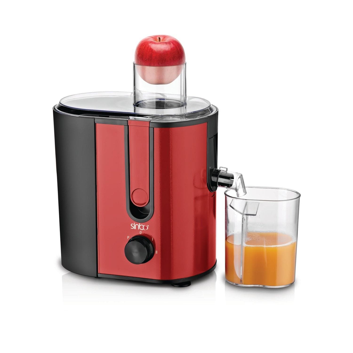 Sinbo Juice Extractor red/black