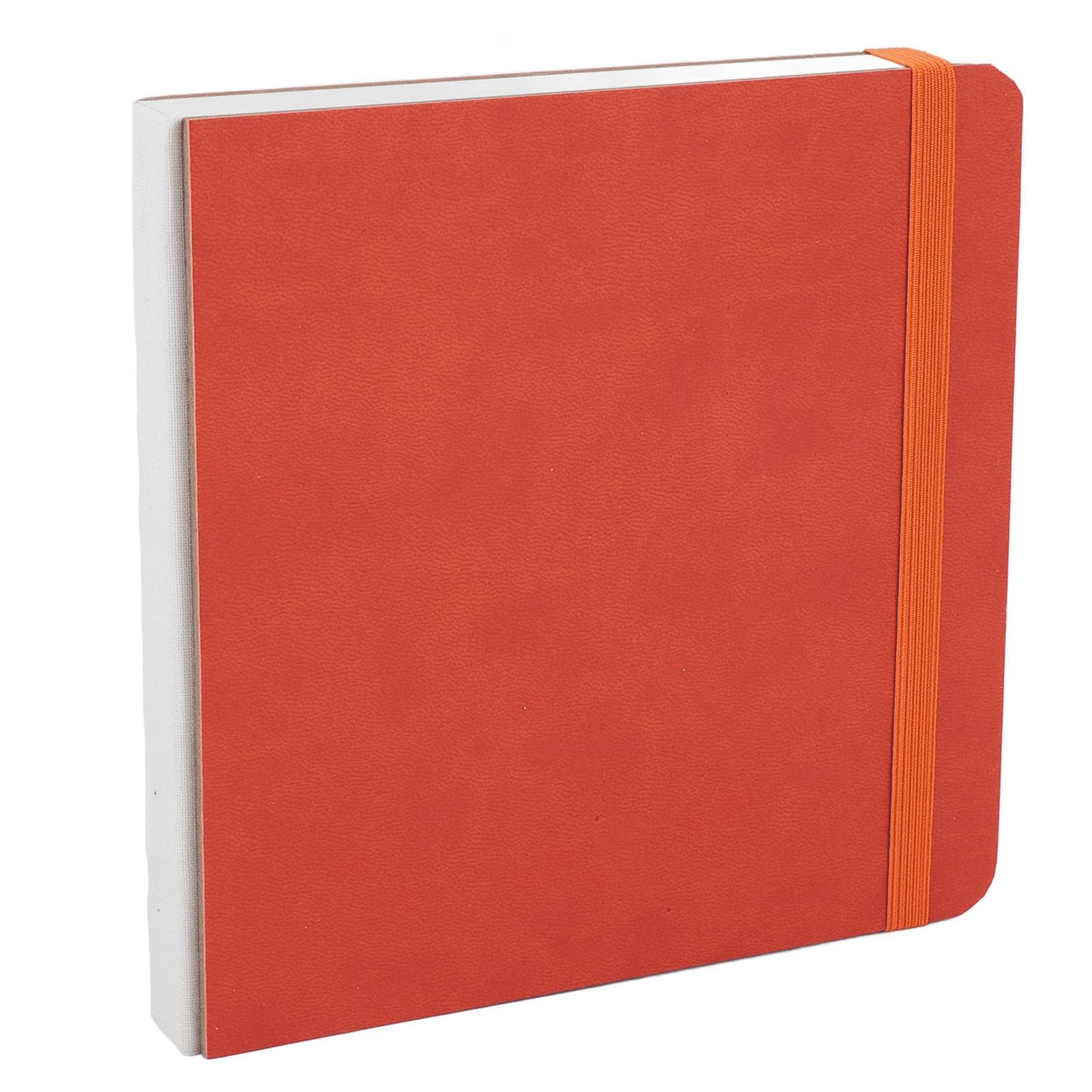 Watercolor Sketchbook 30 Sheets 300GSM Sketch Pigment Painting Paper Drawing Pad for Daily and orange