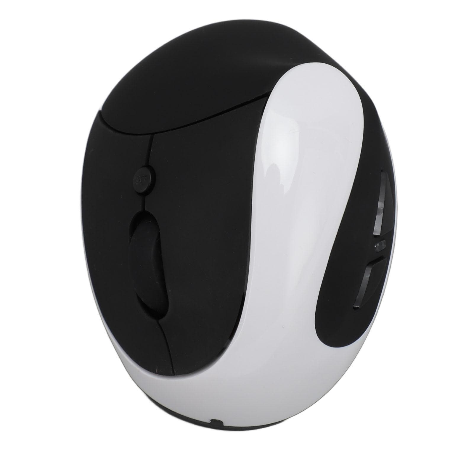Right Handed Ergonomic Mouse Adjustable DPI 2.4G Wireless Vertical Mouse for PC Laptop Tablet White white