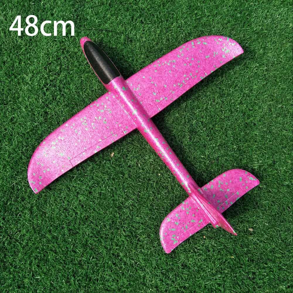 48CM Ultra-light Hand Throwing Plane Model Foam Aircraft Outdoor Fun Sports EPP Foam Launch Glider 48cm