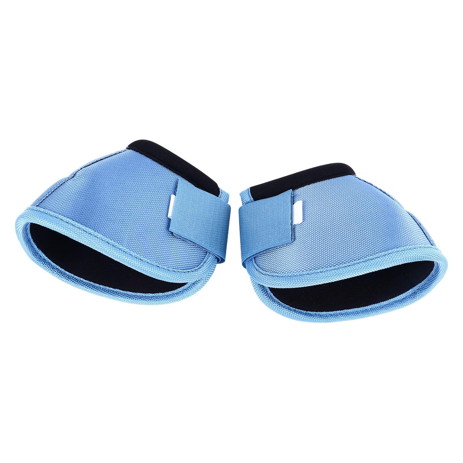 Horse Bell Boots Oxford Cloth Wear Resistance Comfortable Breathable Horse Hoof Protection Boots M blue