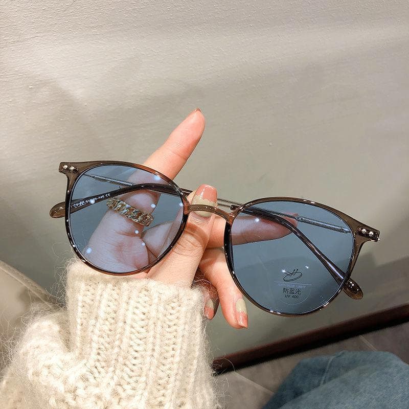 Trendy Photochromic Glasses for Men Women Fashion Myopia Eyewear Intelligent Color Changing Sunglasses Luxury Design -2.0