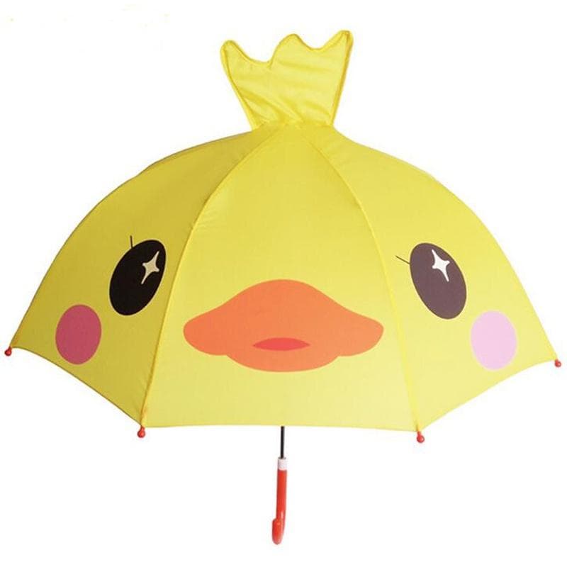 Cartoon Kids Umbrella with 3D Ears