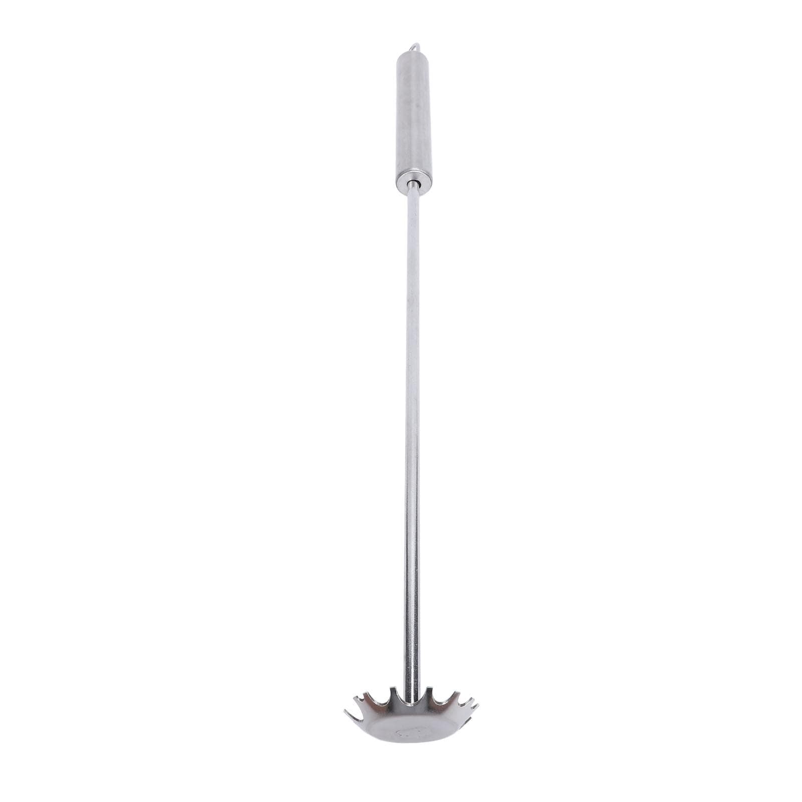 BBQ Grill Cleaning Scraper Stainless Steel Long Handle BBQ Grill Scraper for Home